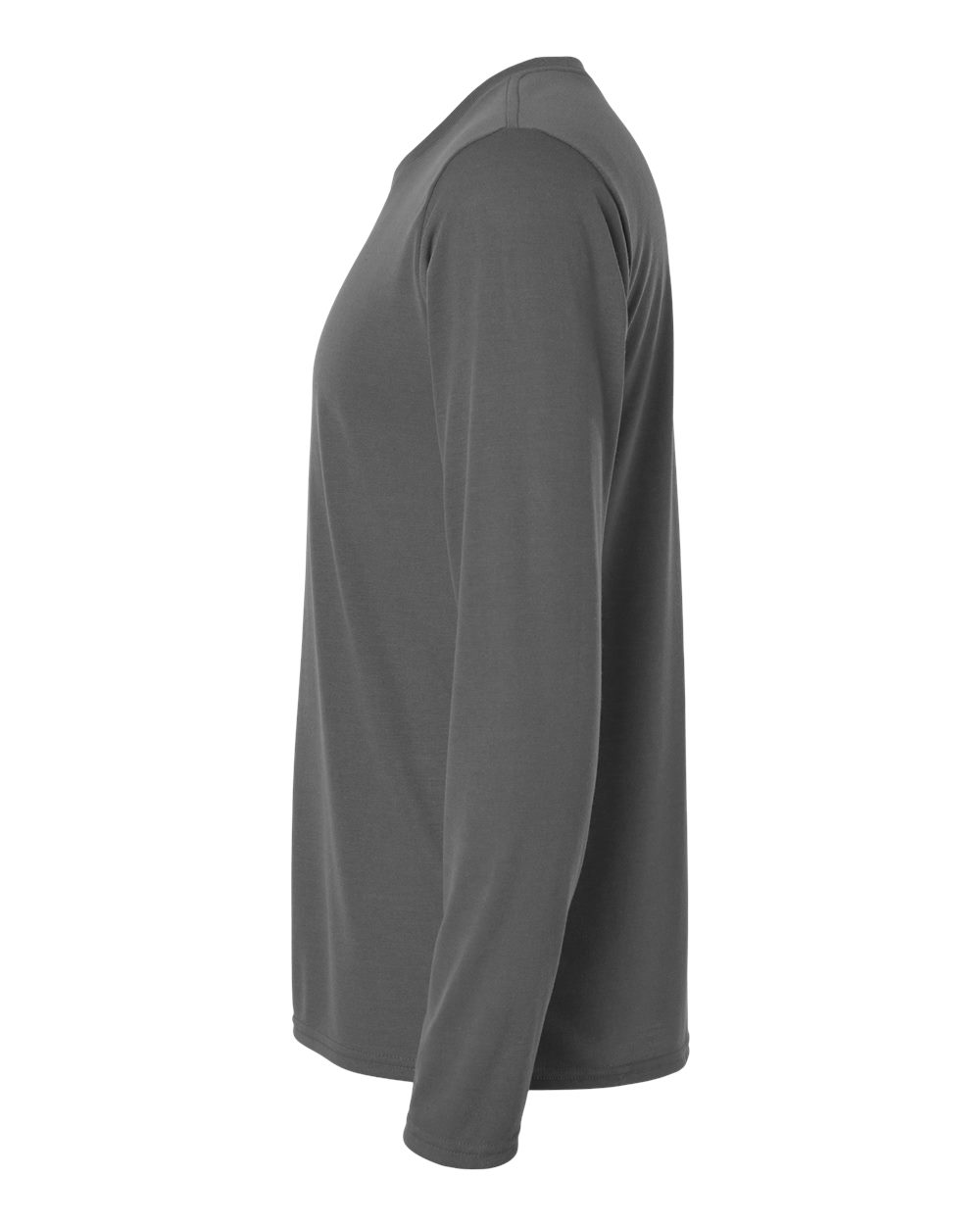 Gildan Unisex Performance® Long Sleeve T-Shirt - 42400 Charcoal