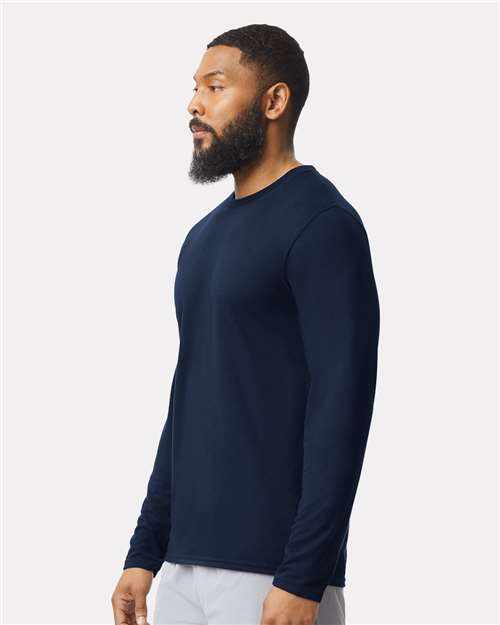 Gildan Unisex Performance® Long Sleeve T-Shirt - 42400 Navy