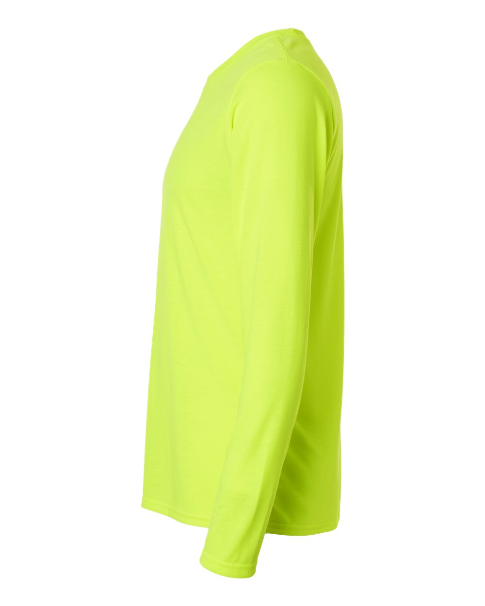 Gildan Unisex Performance® Long Sleeve T-Shirt - 42400 Safety Green