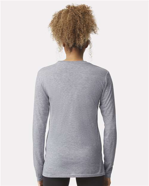Gildan Unisex Performance® Long Sleeve T-Shirt - 42400 Sport Grey