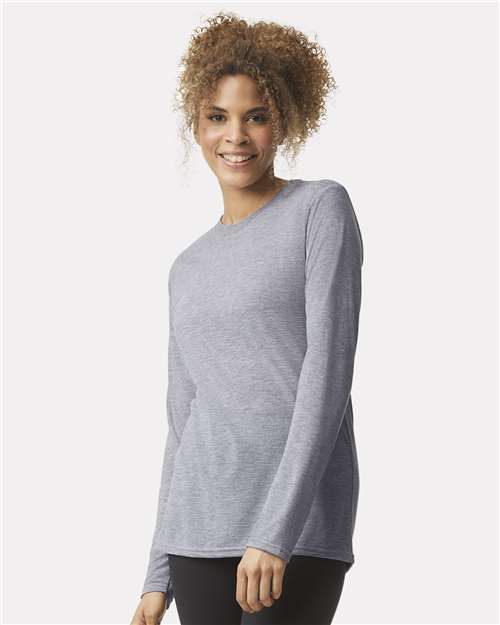 Gildan Unisex Performance® Long Sleeve T-Shirt - 42400 Sport Grey