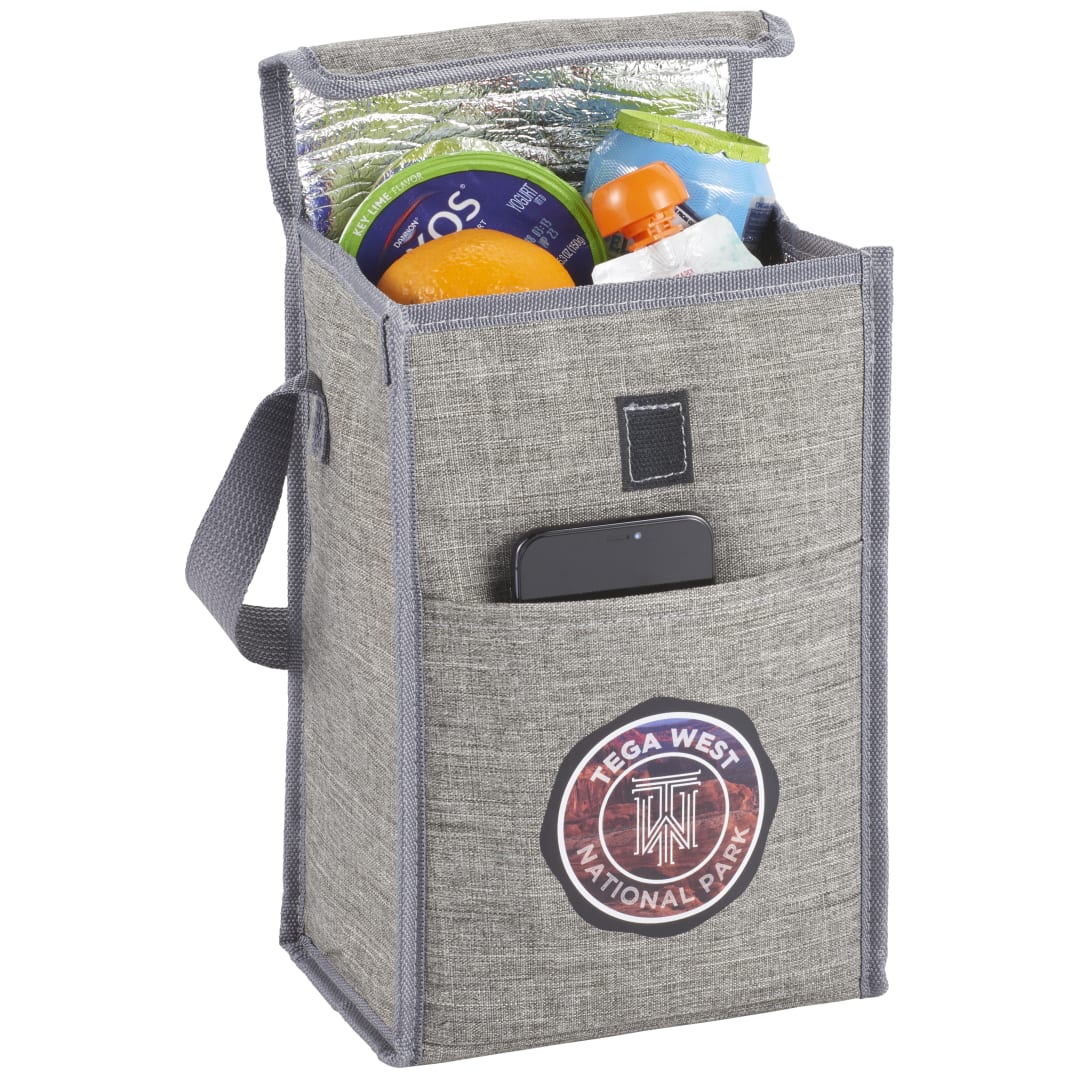 Reclaim Recycled 4 Can Lunch Cooler - 2160-28 Gray