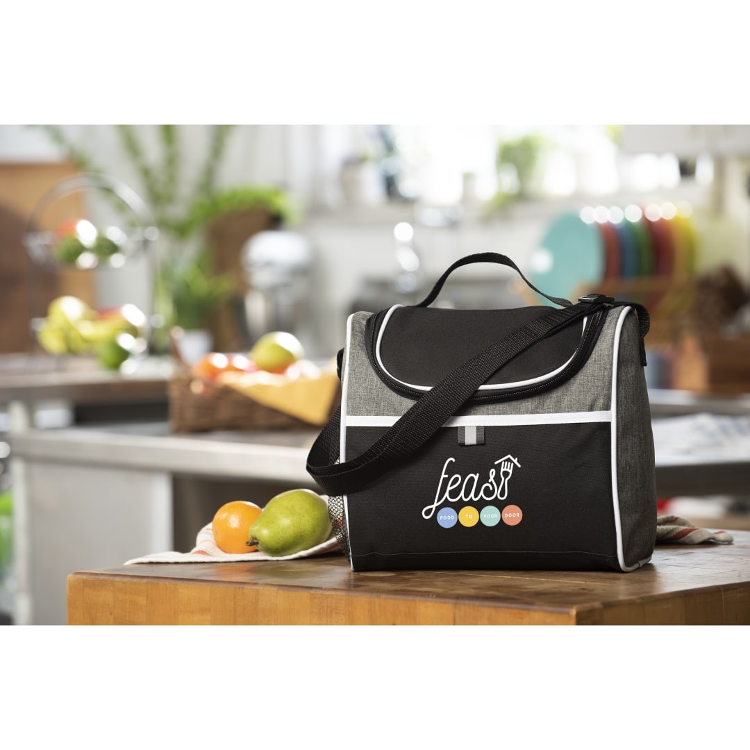 Break Time 9 Can Lunch Cooler - 2180-10 Gray
