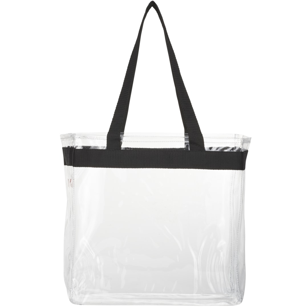 Game Day Clear Stadium Tote - 2301-36 Black