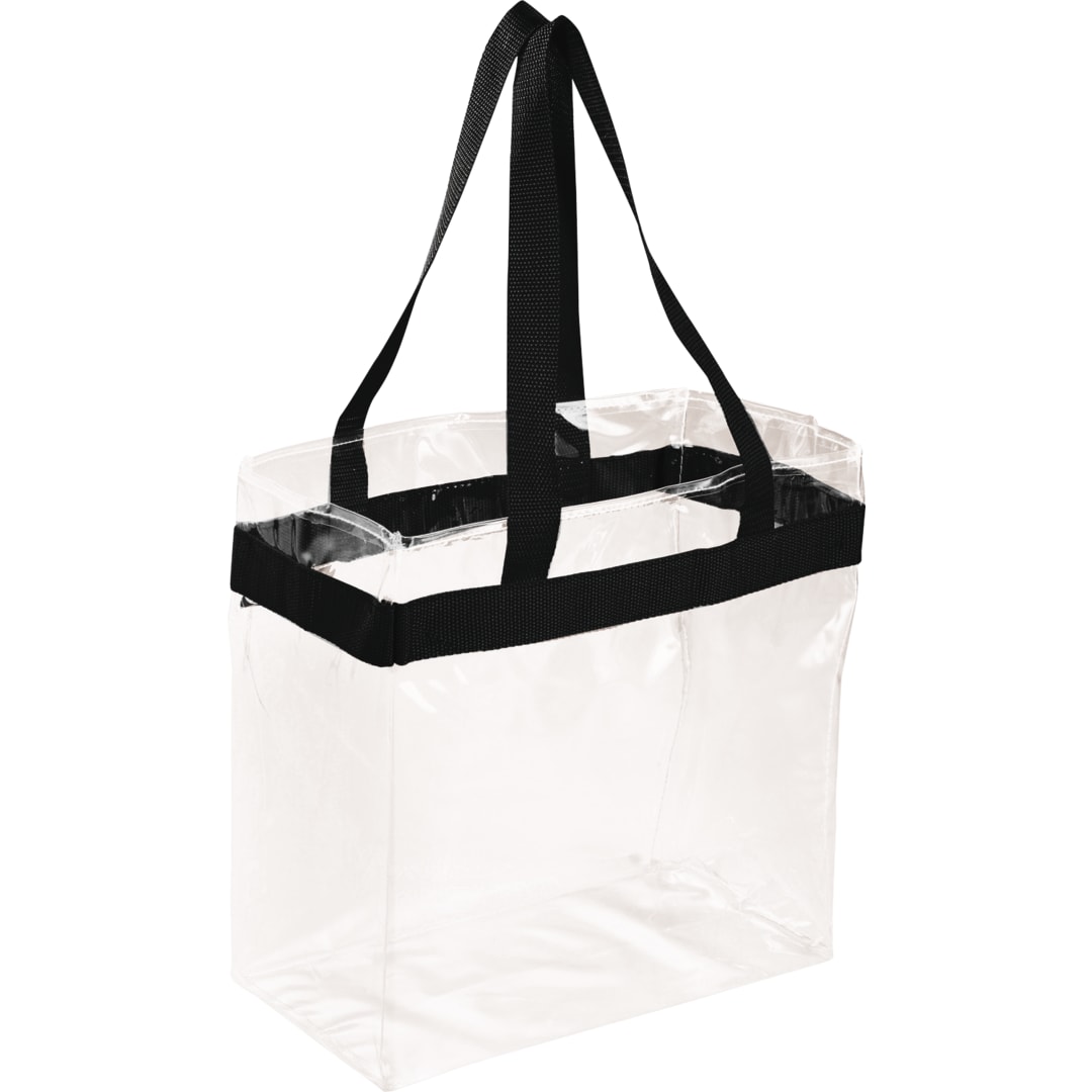 Game Day Clear Stadium Tote - 2301-36 Black