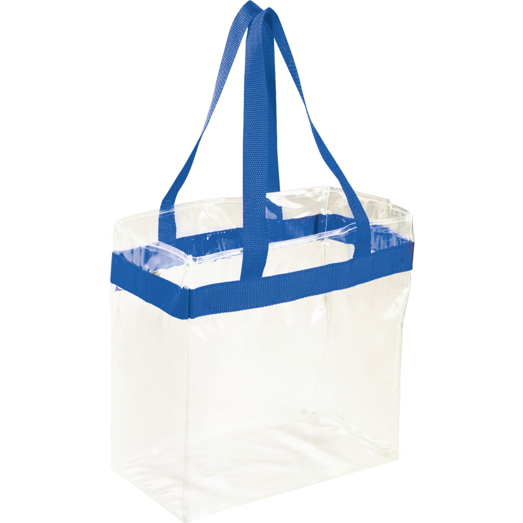 Game Day Clear Stadium Tote - 2301-36 Blue