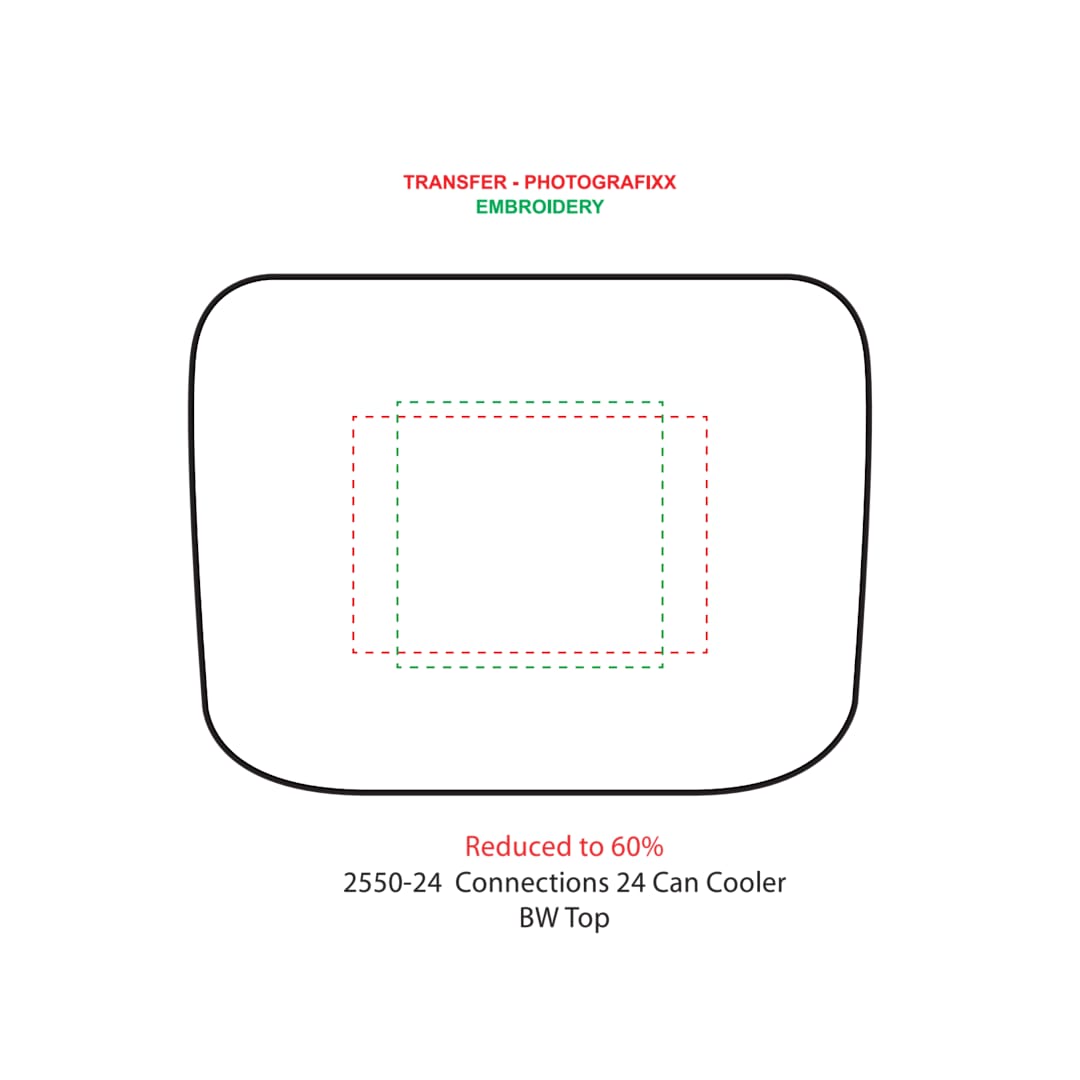 New Connections 24 Can Collapsible Cooler - 2550-24 Black