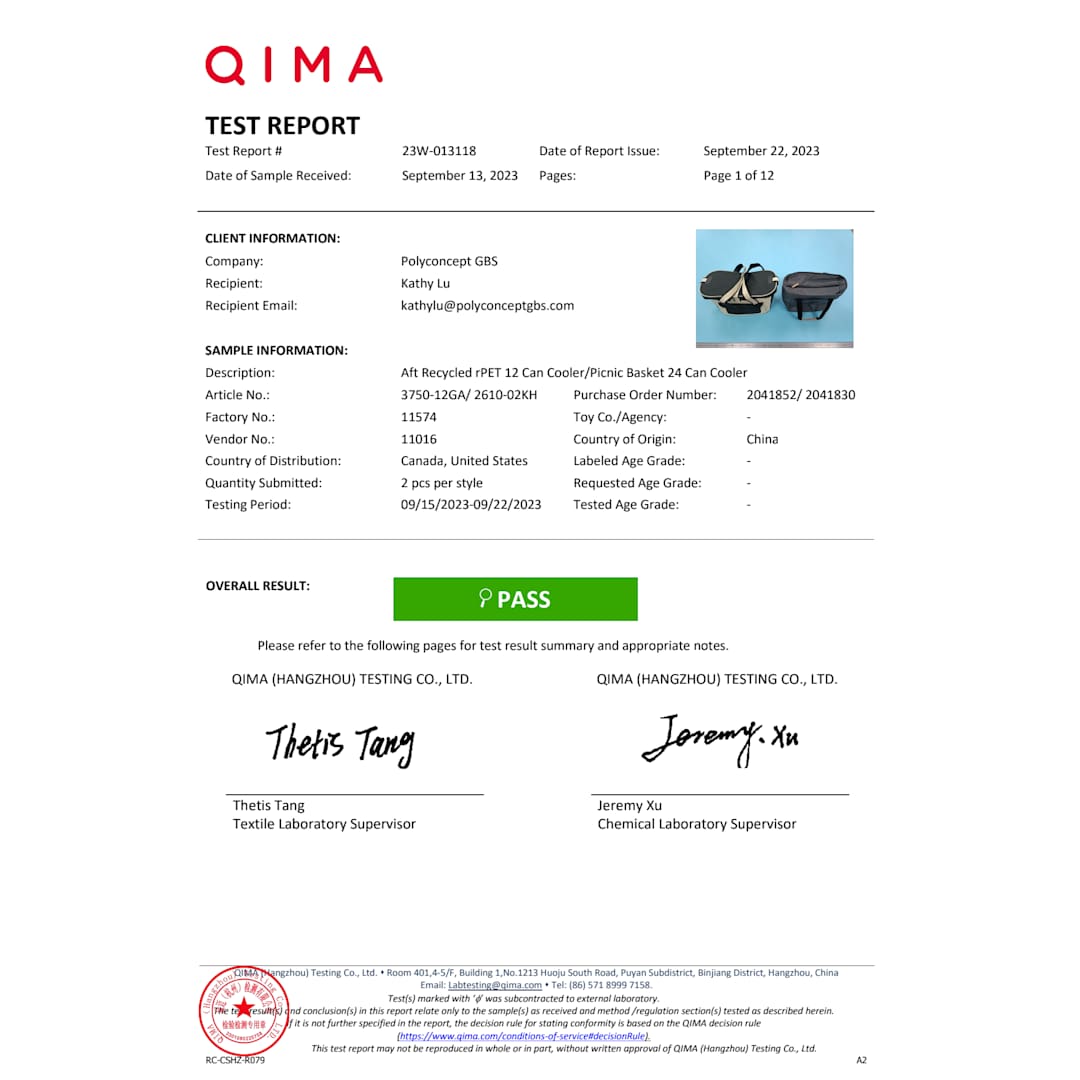 Picnic Basket 24 Can Cooler - 2610-02 Tan