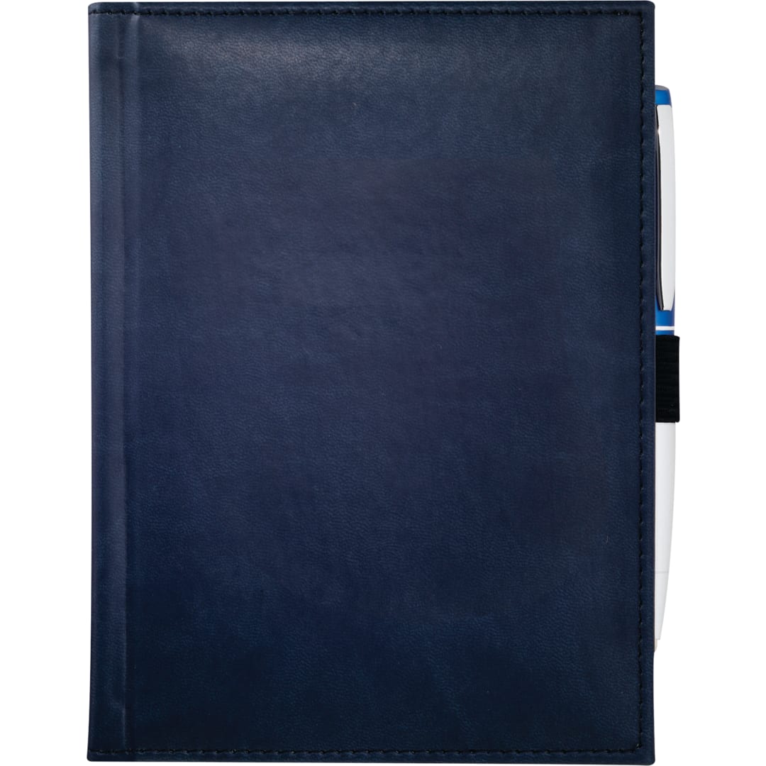 5" x 7" FSC® Mix Pedova™ Bound Journal - 2700-02 Blue