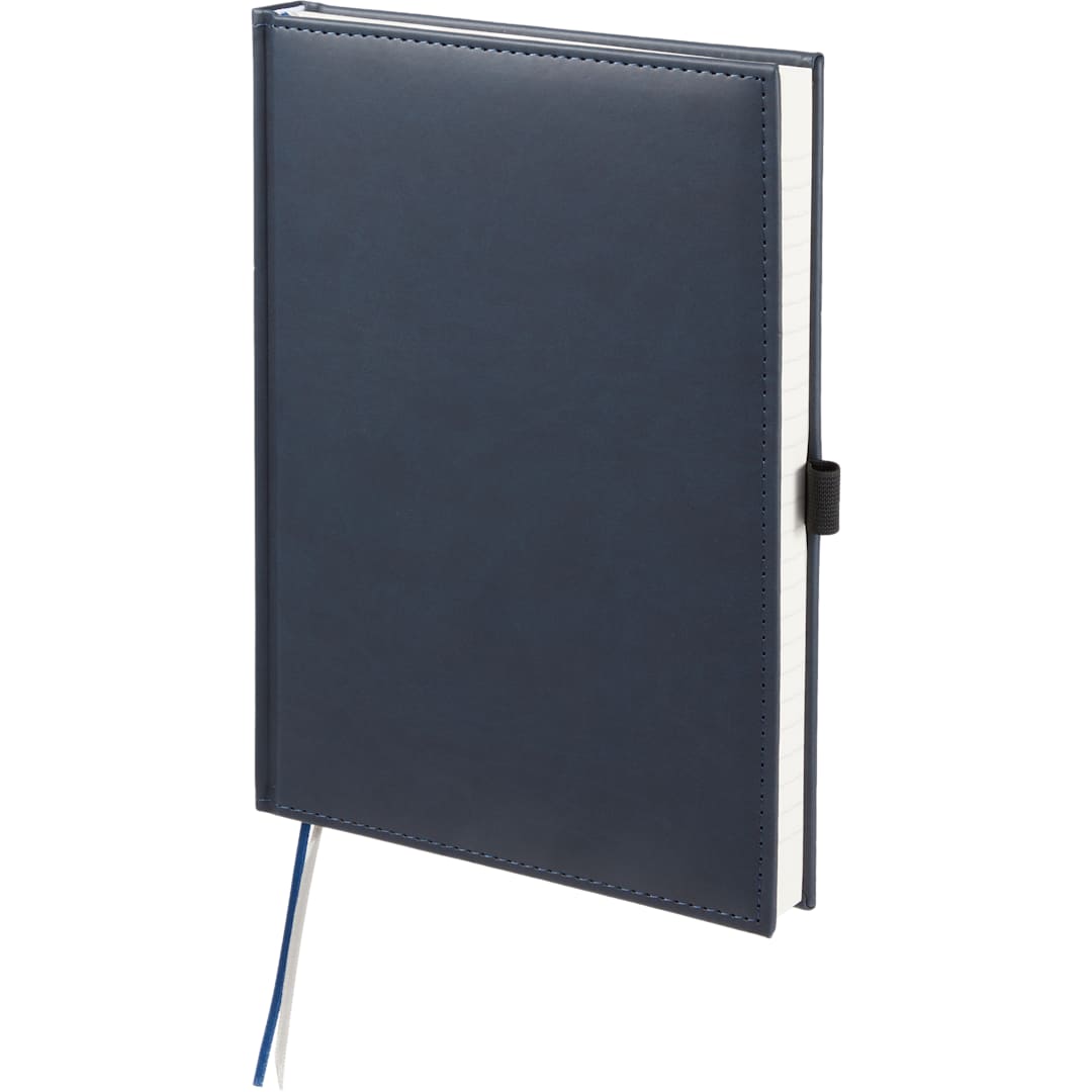 FSC® Mix 7" x 10" Pedova™ Large Bound Journal - 2700-03 Blue