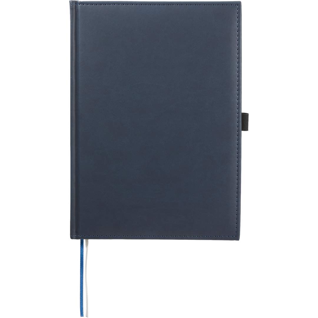 FSC® Mix 7" x 10" Pedova™ Large Bound Journal - 2700-03 Blue