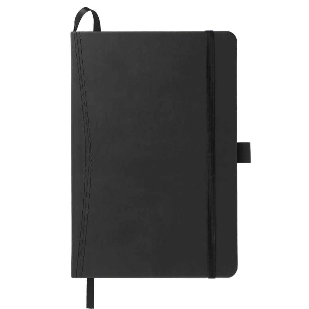 5.75" x 8.5" FSC® Mix Pedova™ Pocket Bound Journal - 2700-07 Black