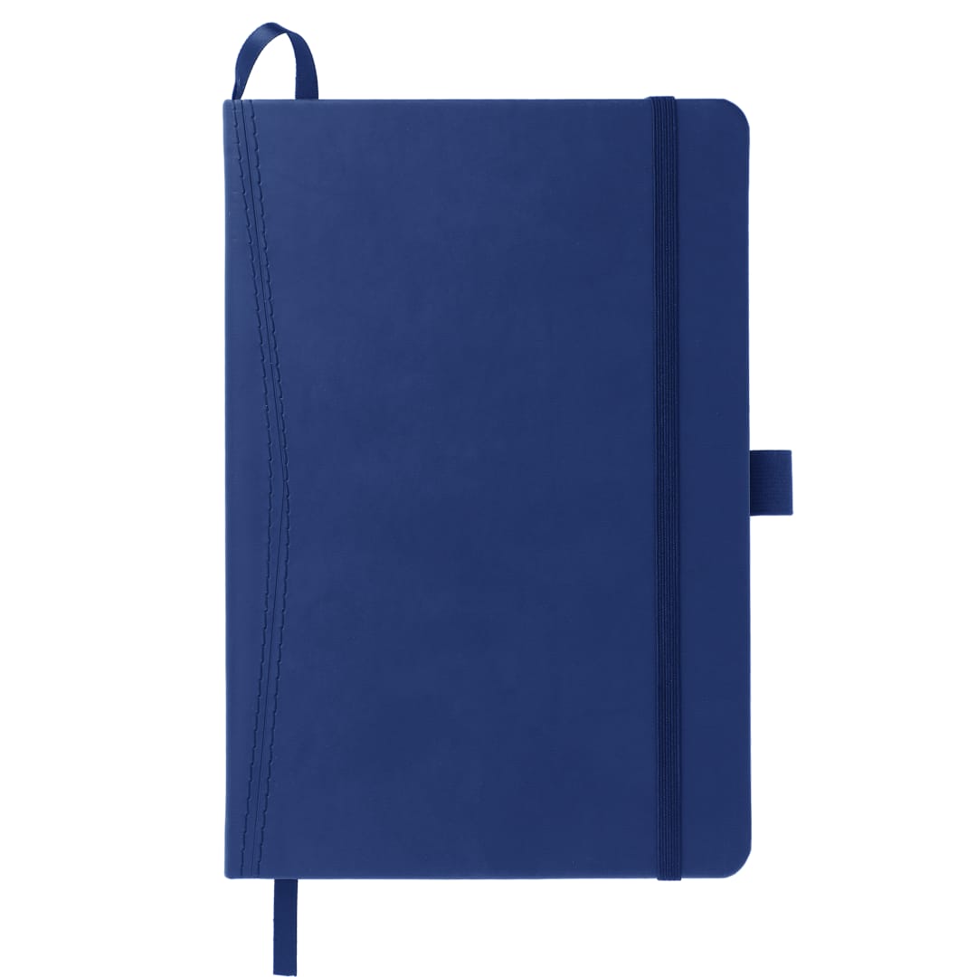 5.75" x 8.5" FSC® Mix Pedova™ Pocket Bound Journal - 2700-07 Blue