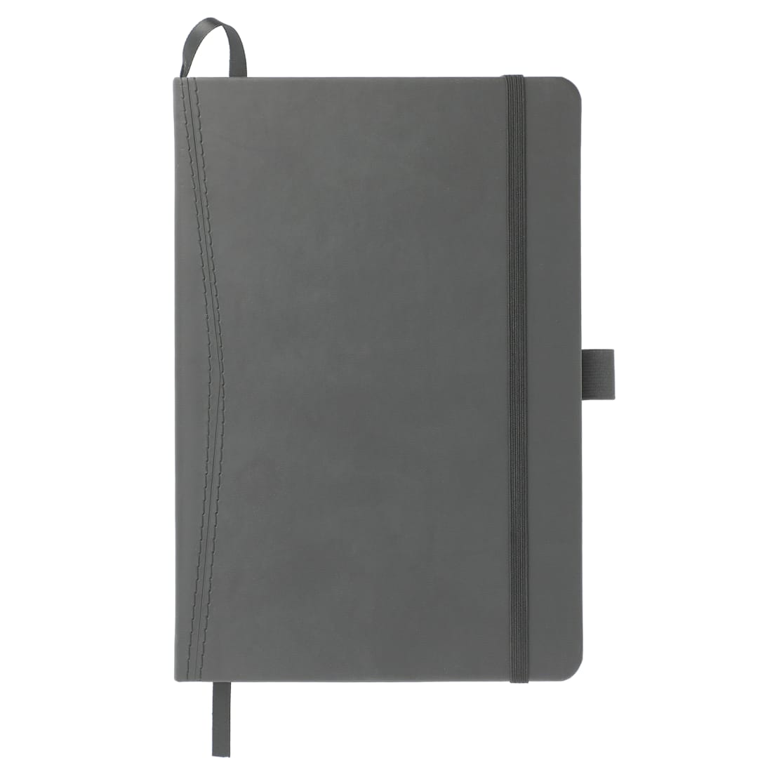 5.75" x 8.5" FSC® Mix Pedova™ Pocket Bound Journal - 2700-07 Gray