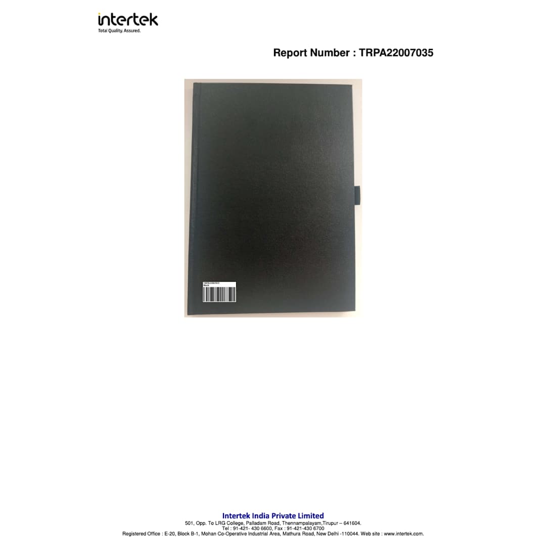 7" x 10" Executive Large Bound JournalBook® - 2700-53 Black