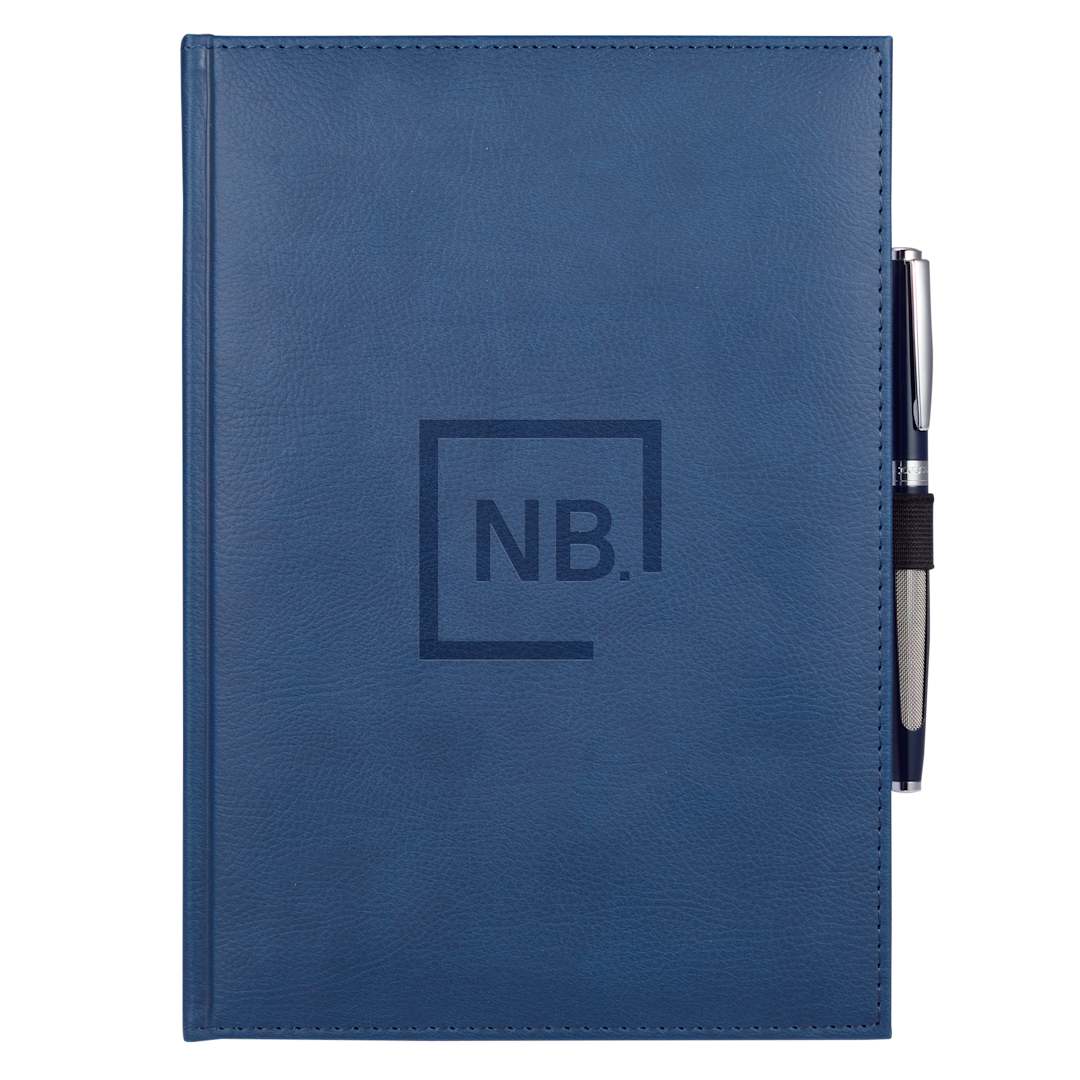 7" x 10" Vicenza Large Bound JournalBook® - 2700-63 Blue