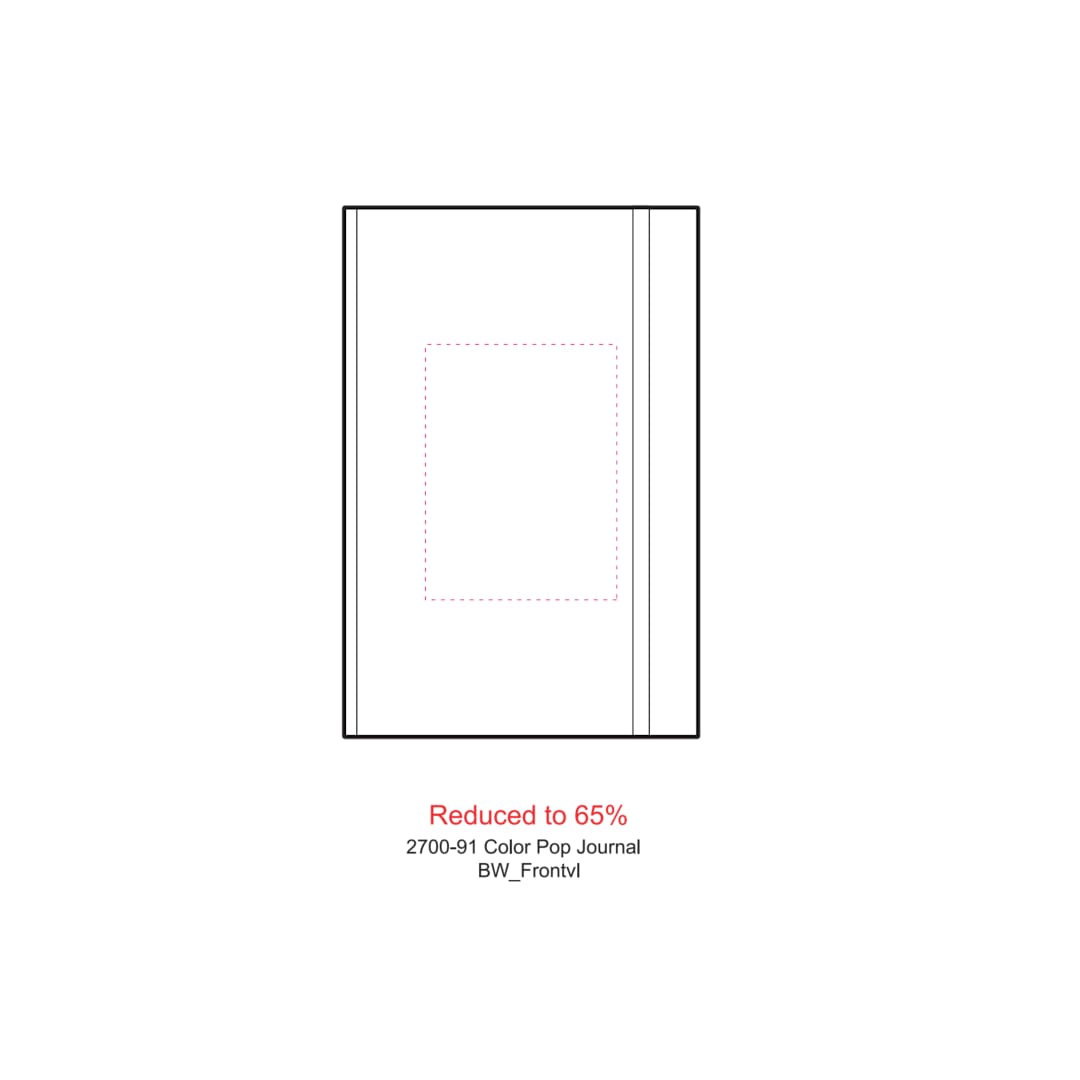 5.5" x 8.5" Color Pop Bound JournalBook® - 2700-91 Blue