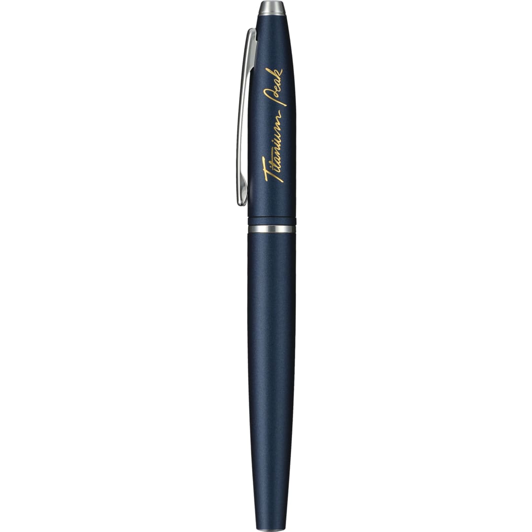 Cross Cross Calais Matte Midnight Blue Roller Ball - 2768-22 Blue