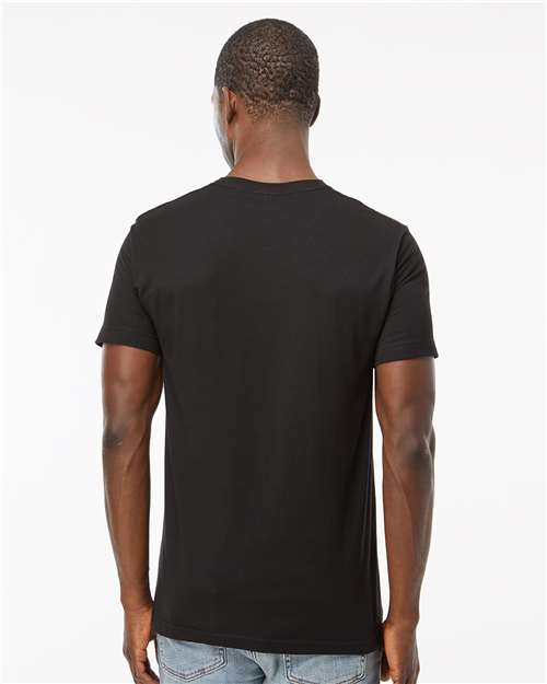 M&O Fine Jersey T-Shirt - 4502 Fine Black