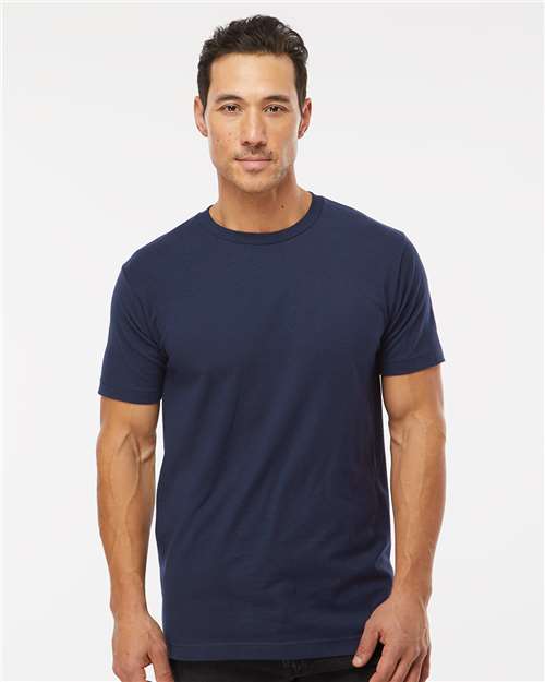 M&O Fine Jersey T-Shirt - 4502 Fine Navy