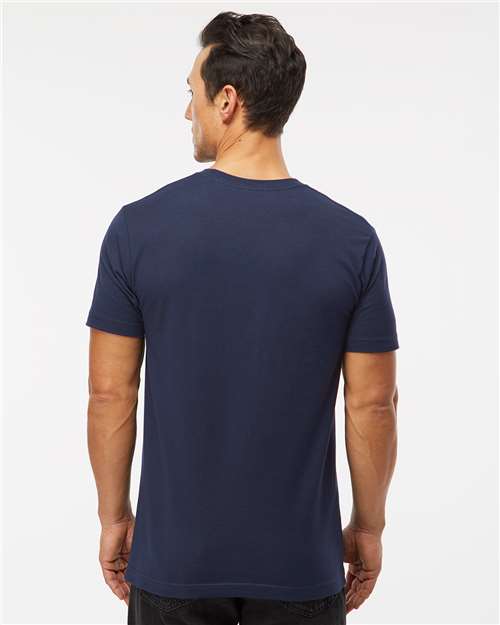 M&O Fine Jersey T-Shirt - 4502 Fine Navy
