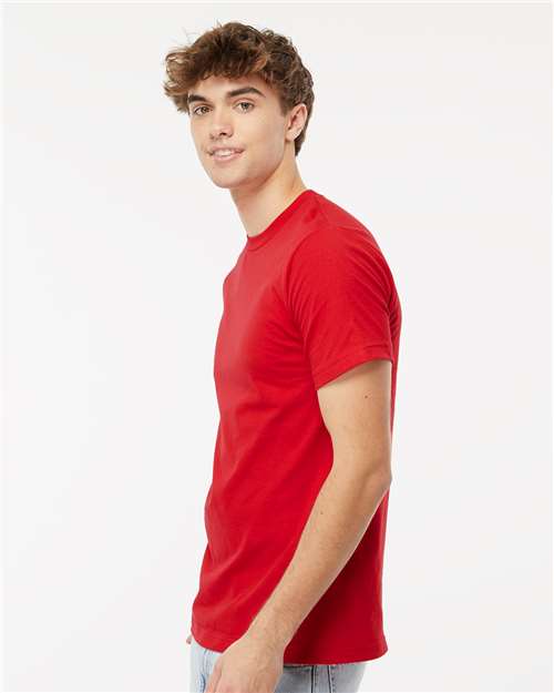 M&O Fine Jersey T-Shirt - 4502 Fine Red