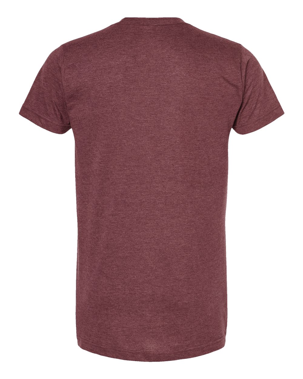 M&O Fine Jersey T-Shirt - 4502 Heather Burgundy