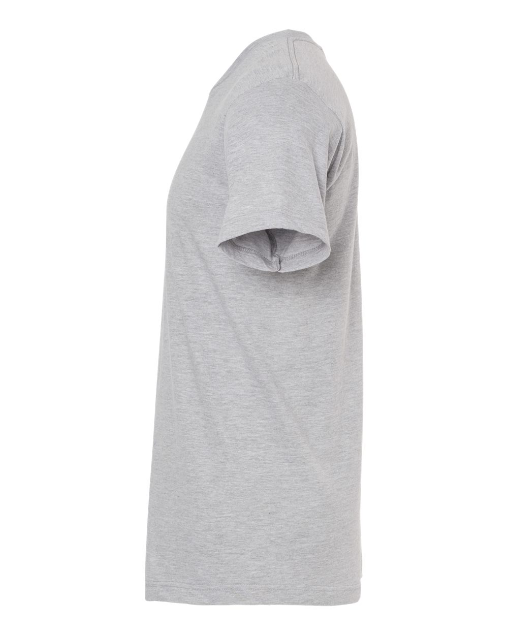 M&O Fine Jersey T-Shirt - 4502 Heather Grey