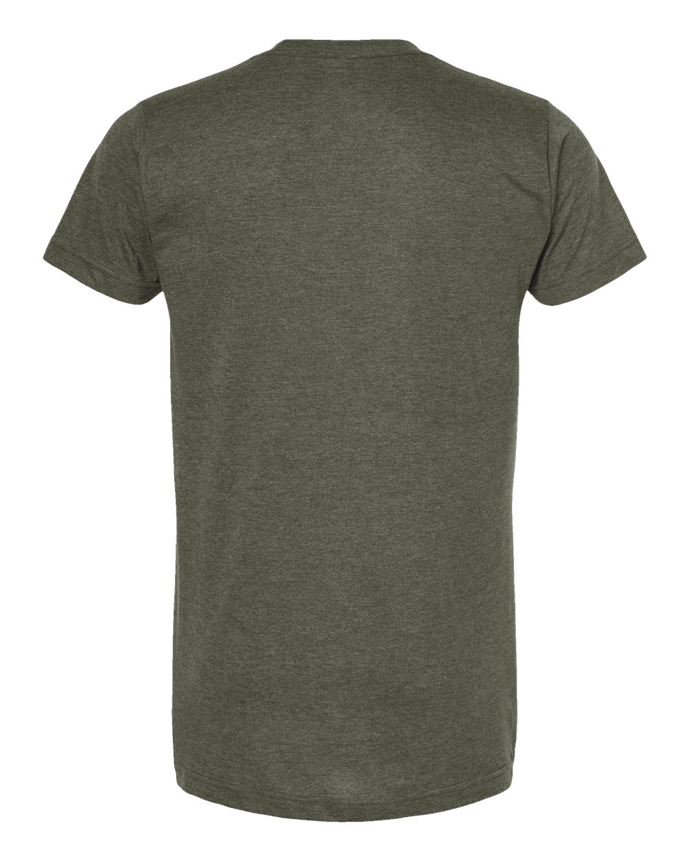 M&O Fine Jersey T-Shirt - 4502 Heather Military Green