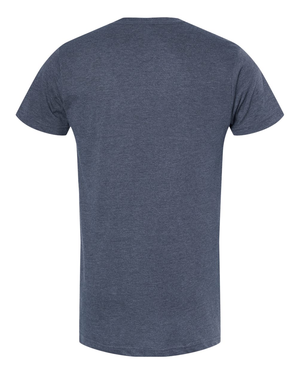 M&O Fine Jersey T-Shirt - 4502 Heather Navy