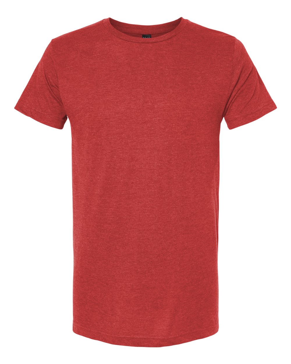 M&O Fine Jersey T-Shirt - 4502 Heather Red