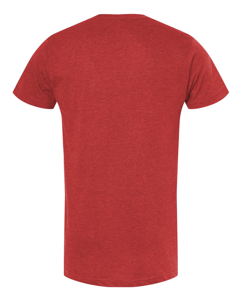M&O Fine Jersey T-Shirt - 4502 Heather Red