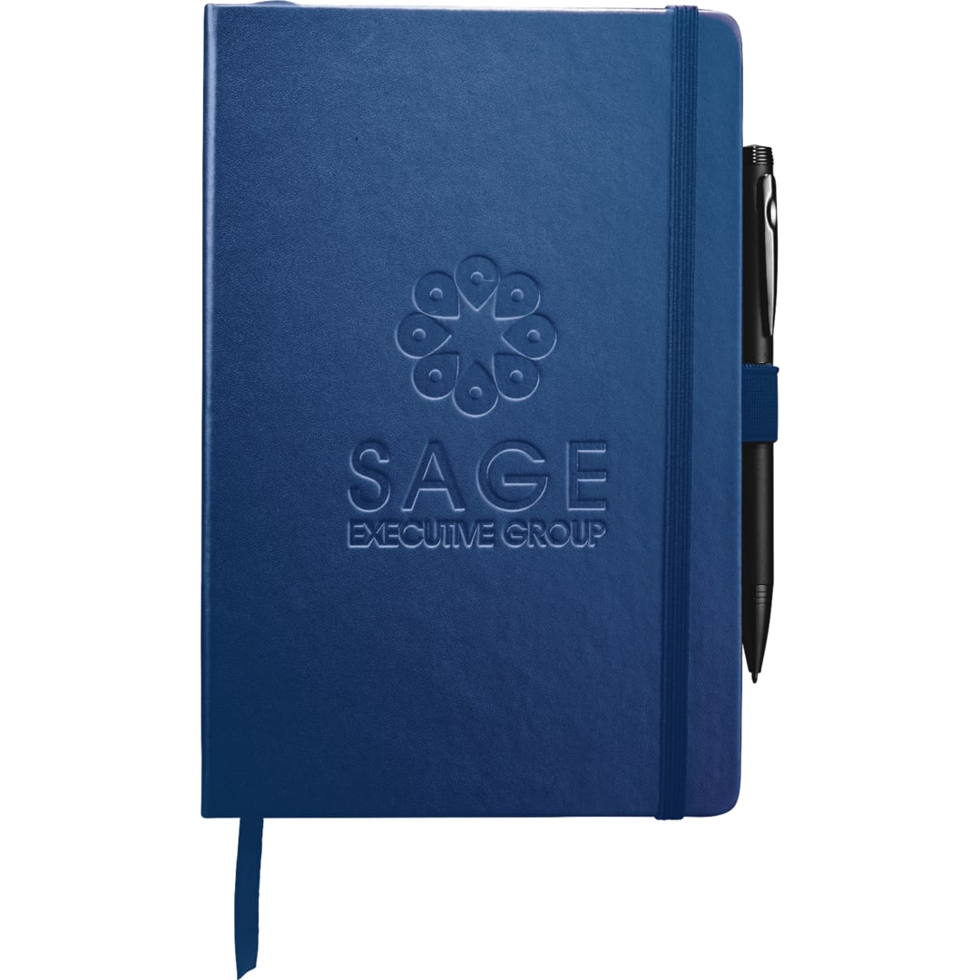 FSC&#174; Mix 5.5&quot; x 8.5&quot; Nova Bound Journal - 2800-11 Blue