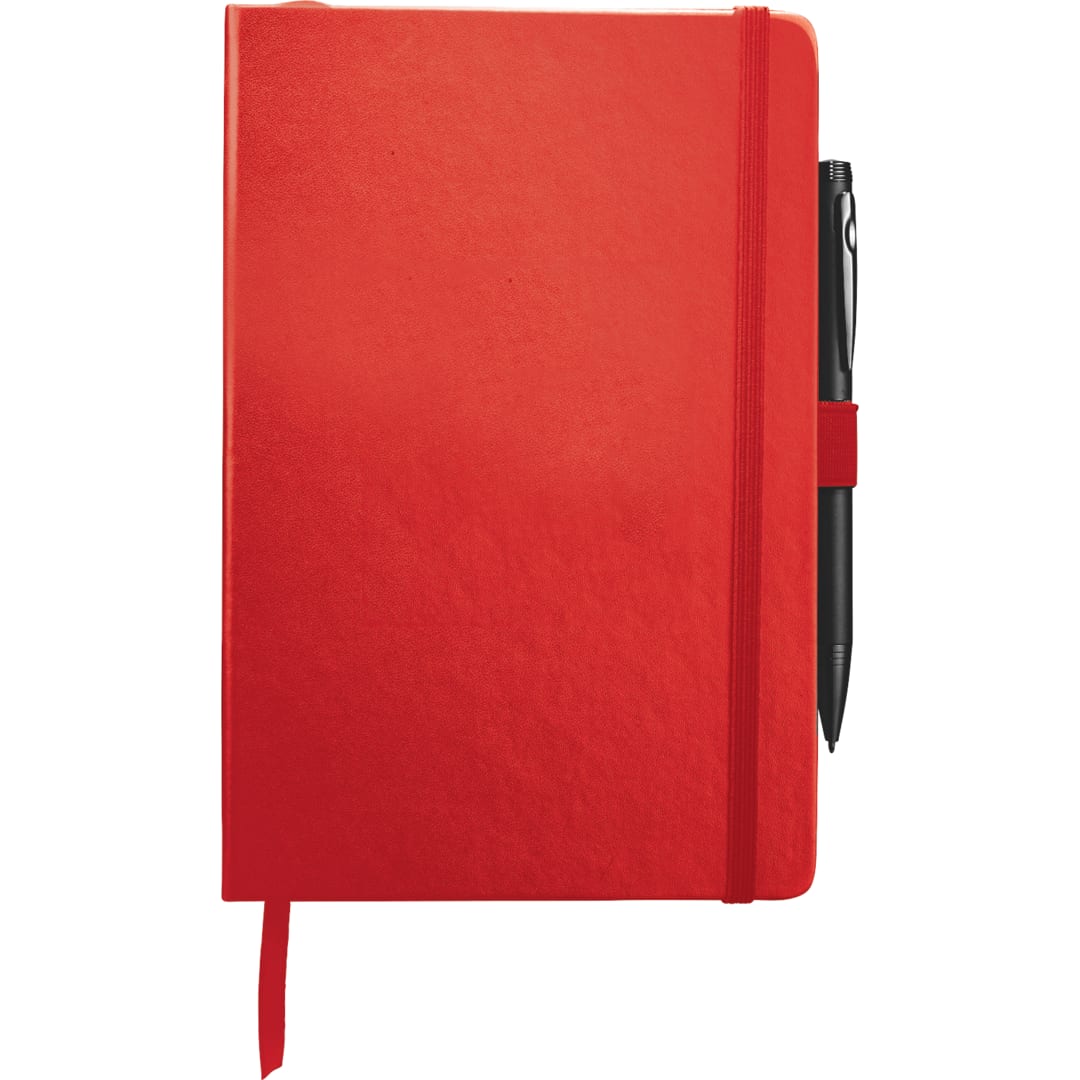 FSC&#174; Mix 5.5&quot; x 8.5&quot; Nova Bound Journal - 2800-11 Red