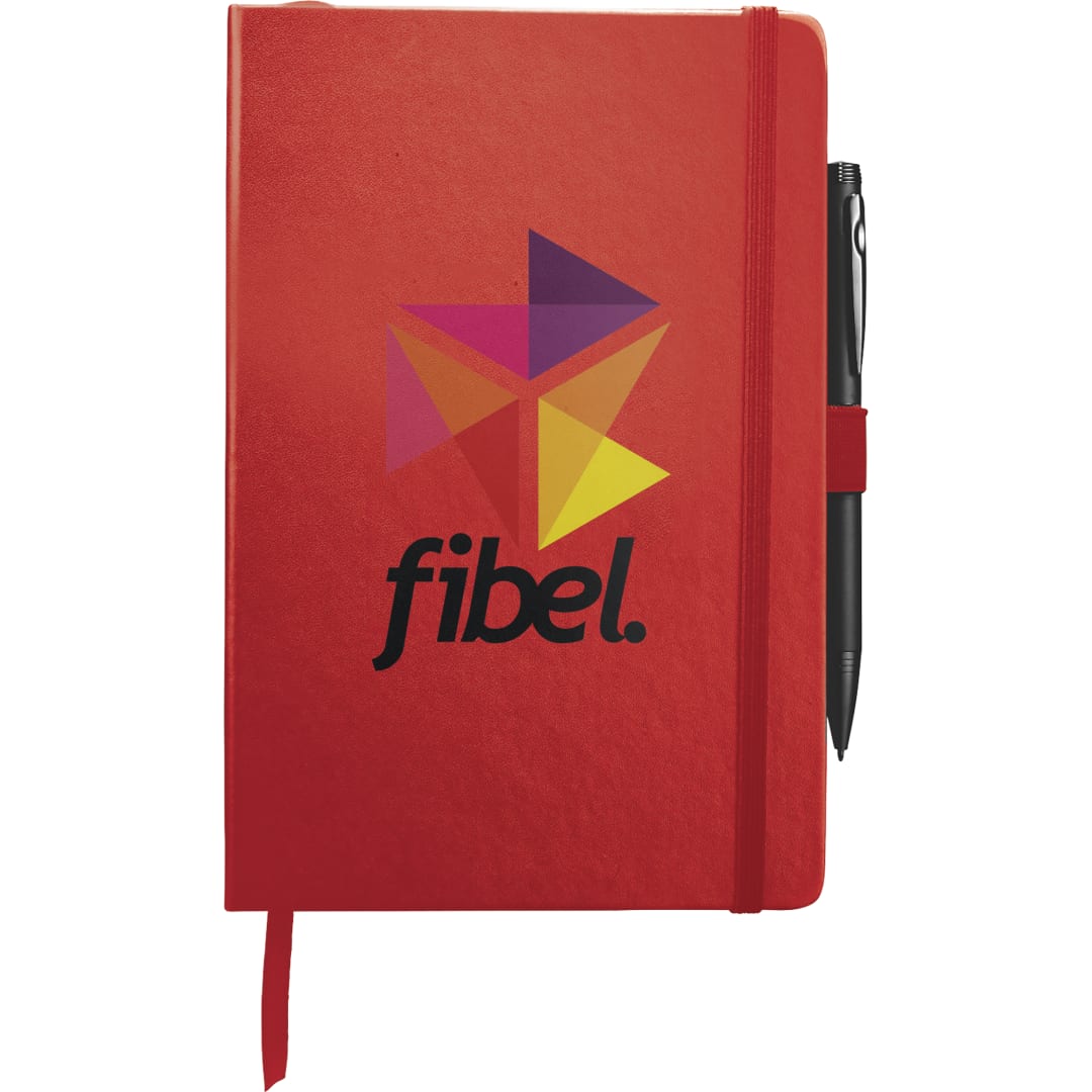 FSC&#174; Mix 5.5&quot; x 8.5&quot; Nova Bound Journal - 2800-11 Red