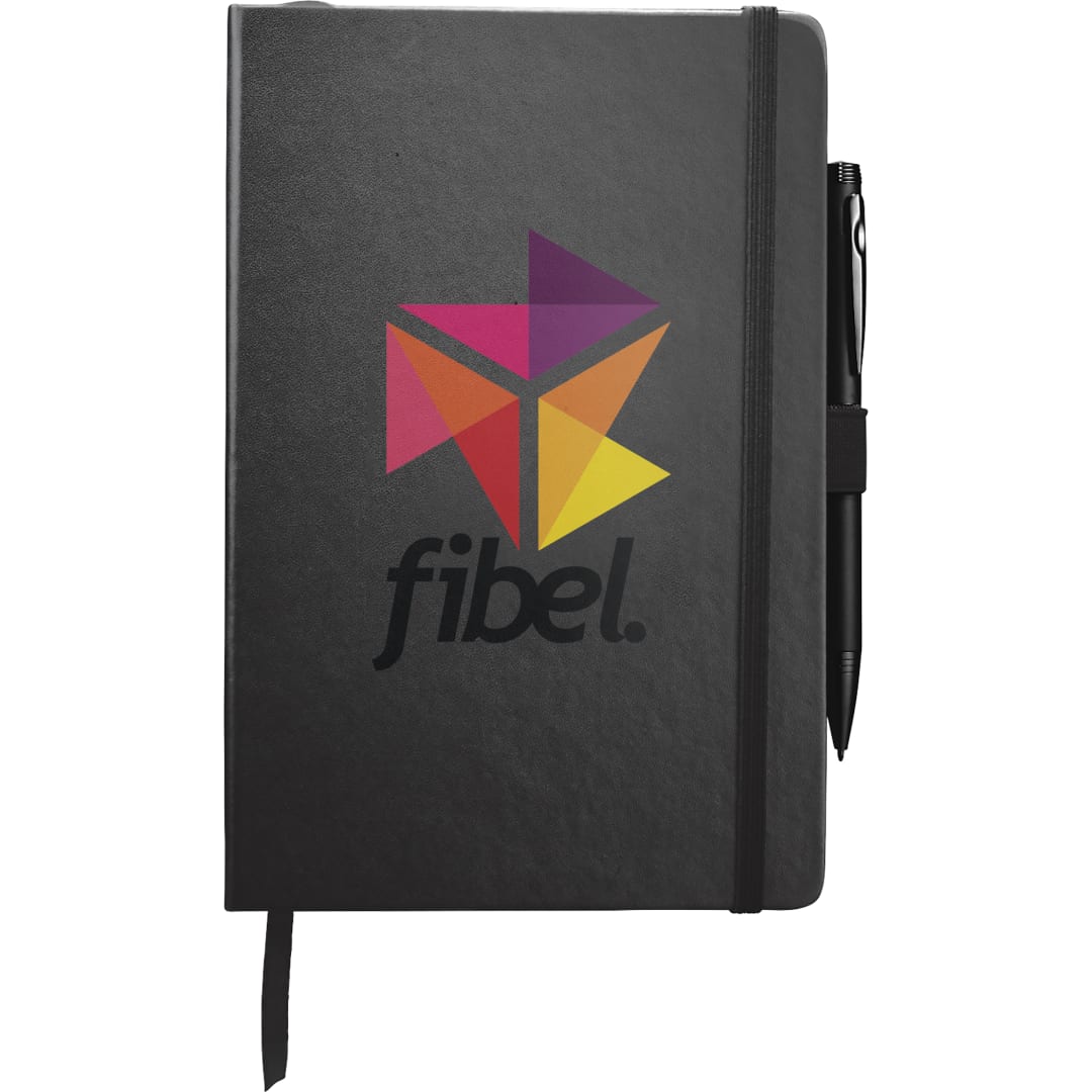 FSC® Mix 5.5" x 8.5" Nova Bound Journal - 2800-11 Black