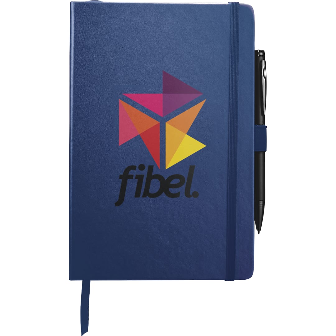 FSC® Mix 5.5" x 8.5" Nova Bound Journal - 2800-11 Blue