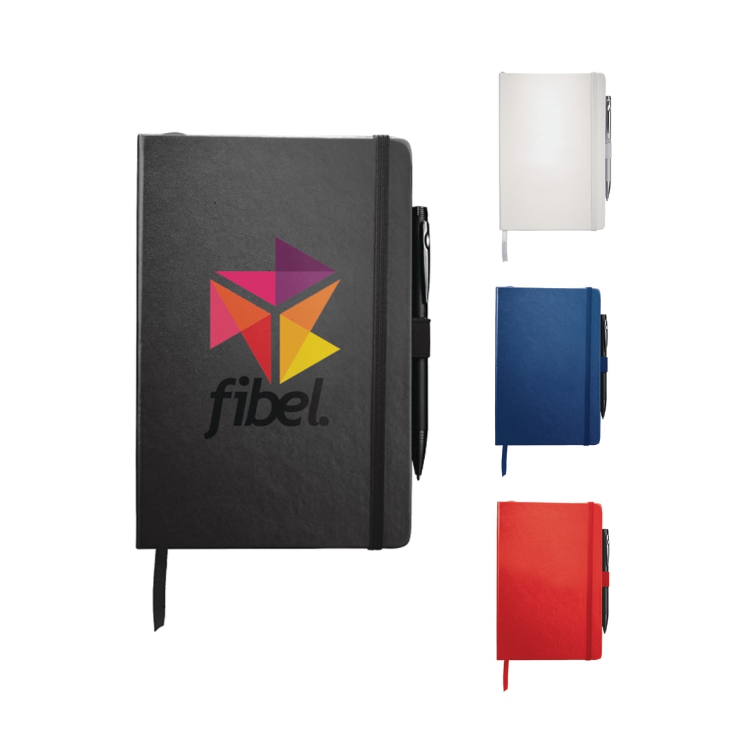 FSC® Mix 5.5" x 8.5" Nova Bound Journal - 2800-11 Black