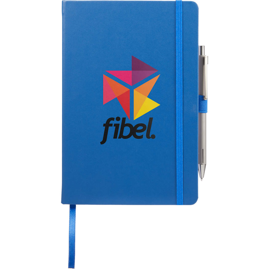 FSC® Mix 5.5" x 8.5" Nova Bound Journal - 2800-11 Blue
