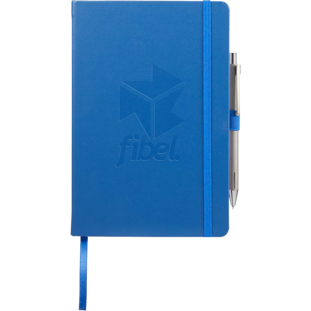 FSC® Mix 5.5" x 8.5" Nova Bound Journal - 2800-11 Blue
