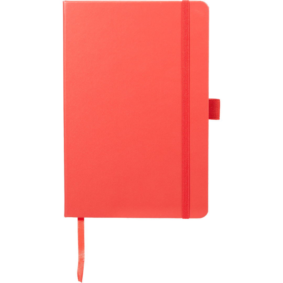 FSC® Mix 5.5" x 8.5" Nova Bound Journal - 2800-11 Red