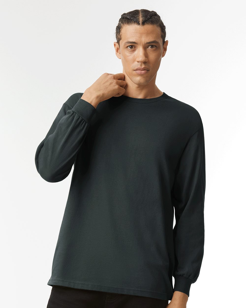 American Apparel Unisex Heavyweight Cotton Long Sleeve Tee - 1304