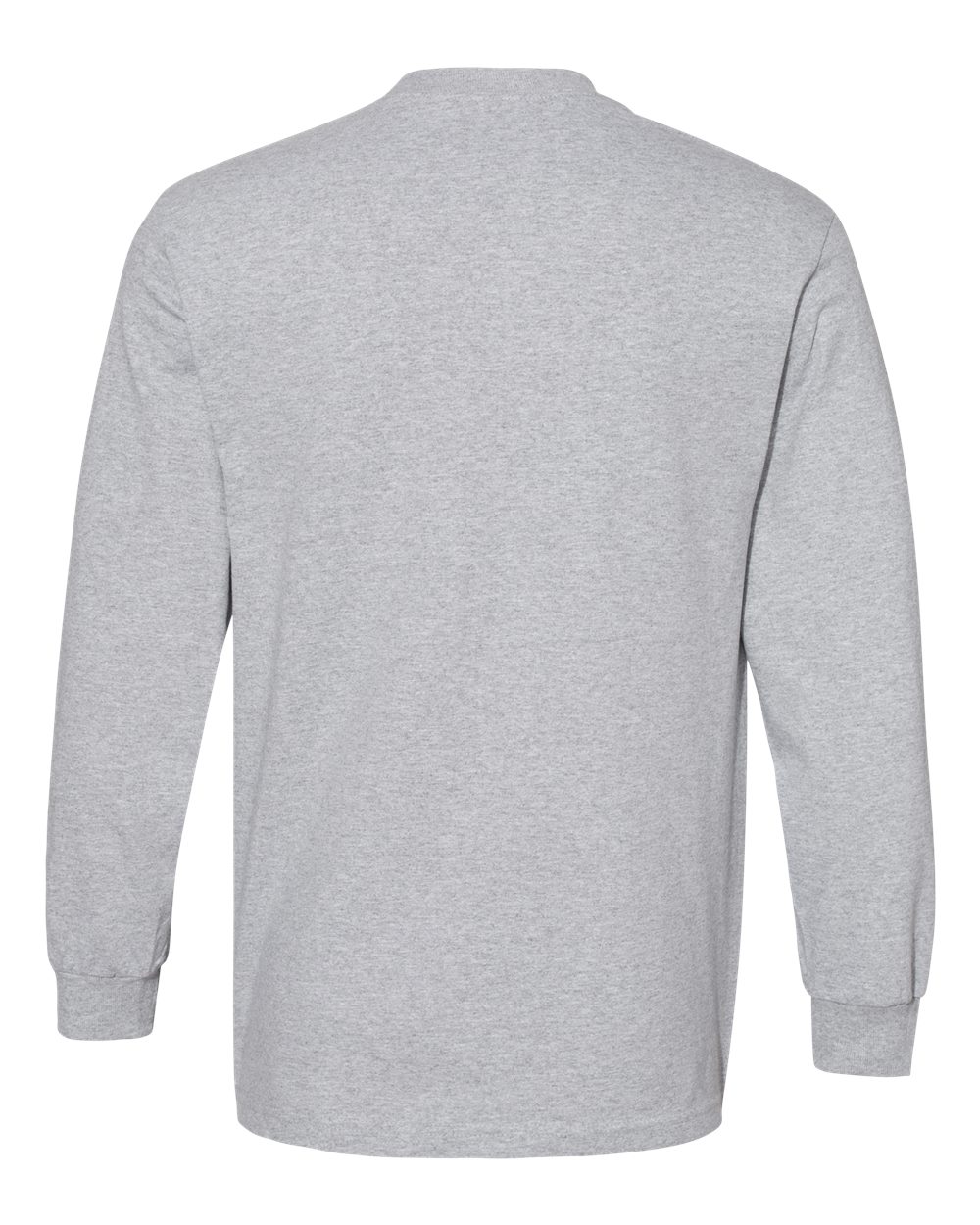 American Apparel Unisex Heavyweight Cotton Long Sleeve Tee - 1304 Heather Grey