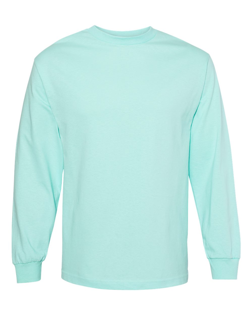American Apparel Unisex Heavyweight Cotton Long Sleeve Tee - 1304 Celadon