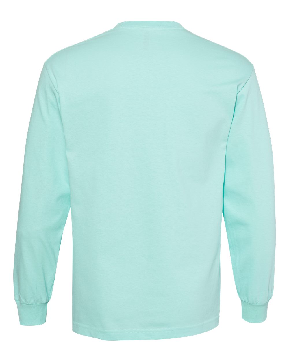 American Apparel Unisex Heavyweight Cotton Long Sleeve Tee - 1304 Celadon