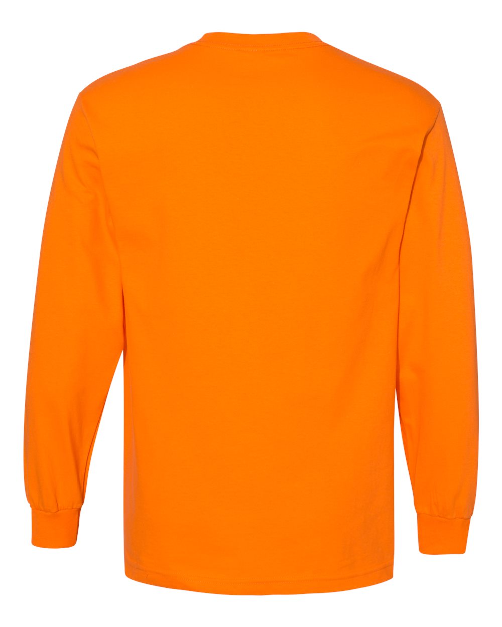 American Apparel Unisex Heavyweight Cotton Long Sleeve Tee - 1304 Orange