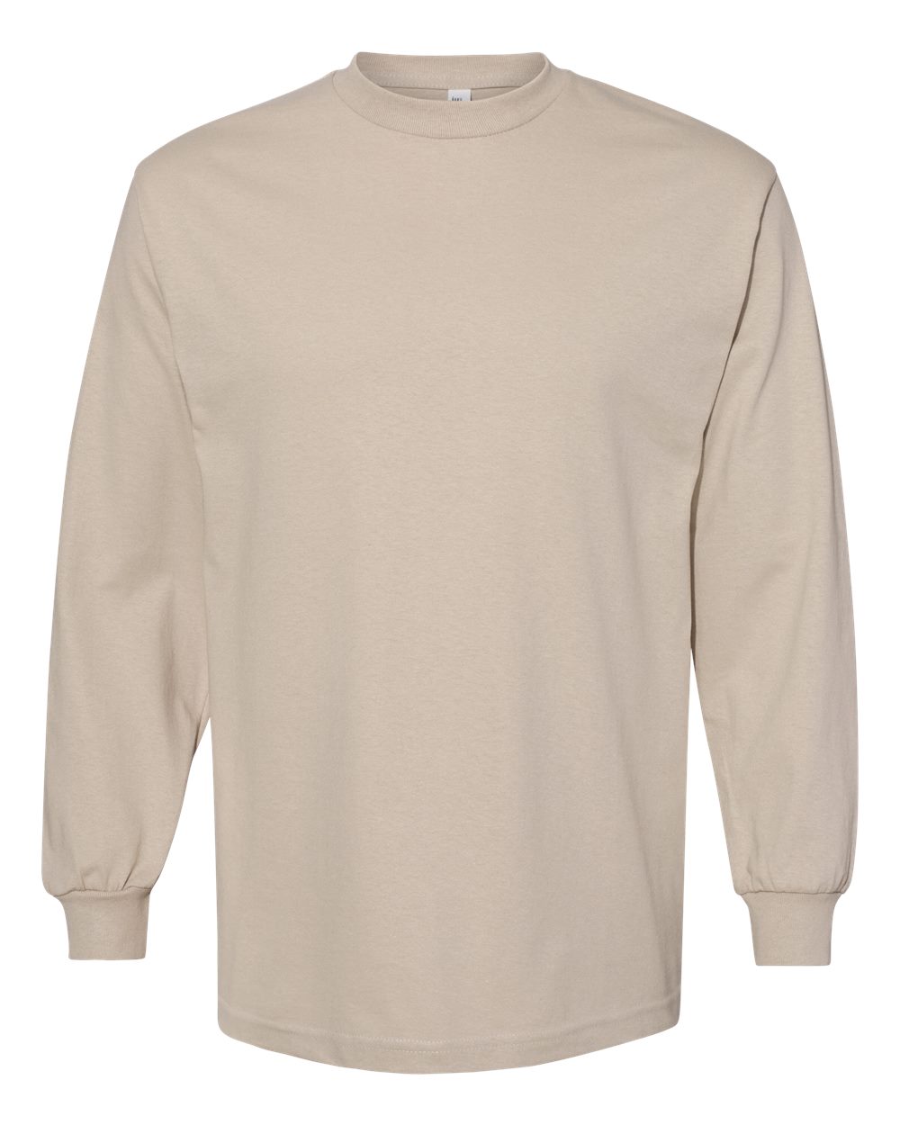 American Apparel Unisex Heavyweight Cotton Long Sleeve Tee - 1304 Sand