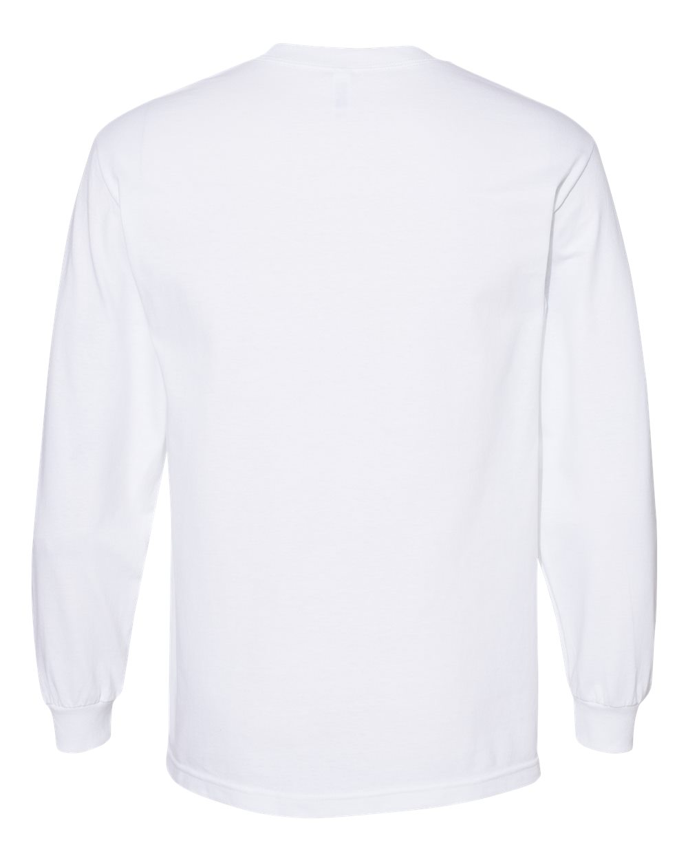 American Apparel Unisex Heavyweight Cotton Long Sleeve Tee - 1304 White