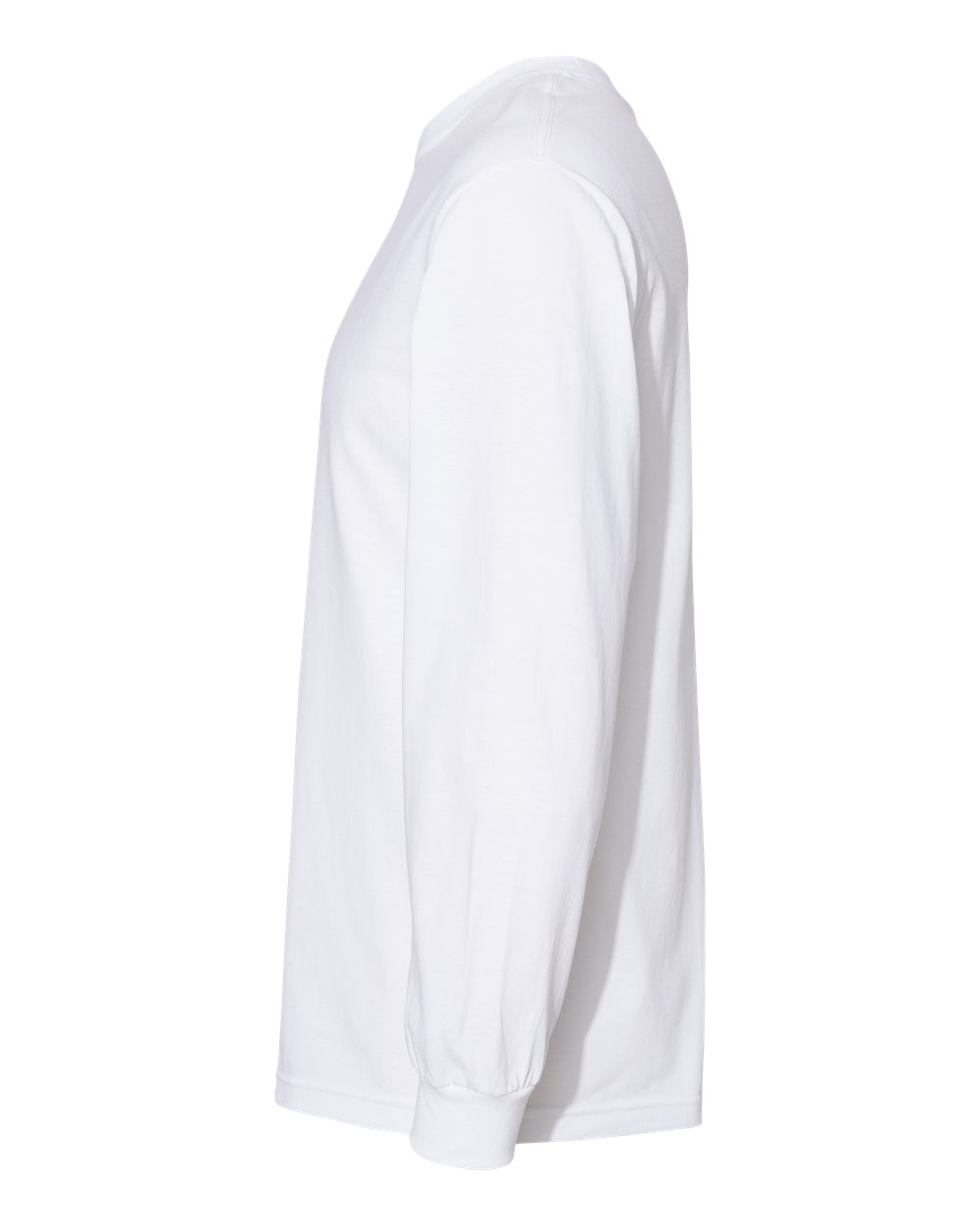 American Apparel Unisex Heavyweight Cotton Long Sleeve Tee - 1304 White