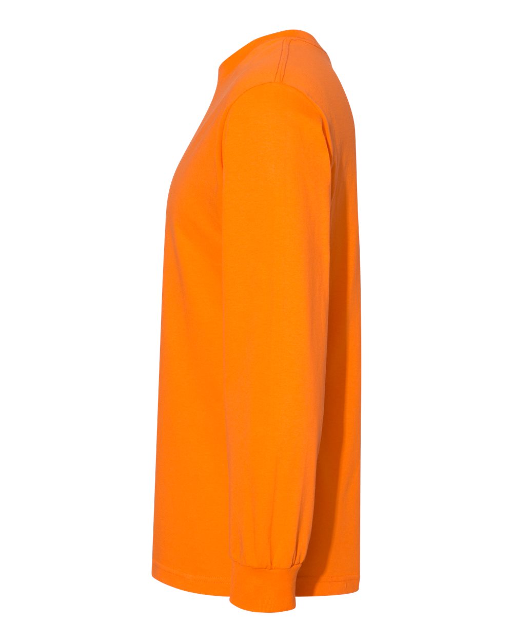 American Apparel Unisex Heavyweight Cotton Long Sleeve Tee - 1304 Orange